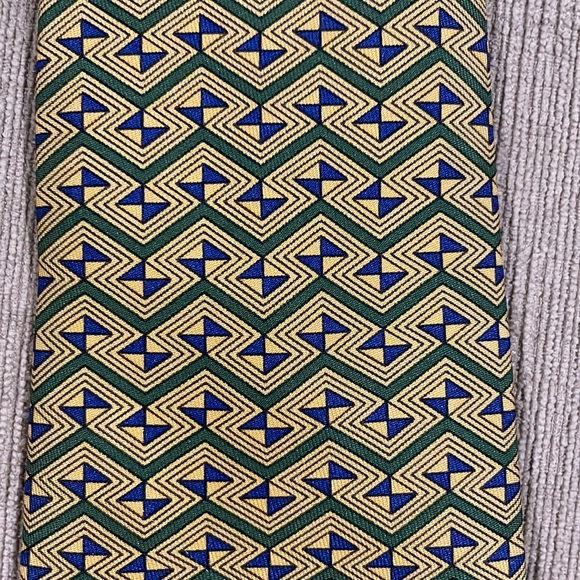 Hermes Geometric Tie - Picture 6 of 7